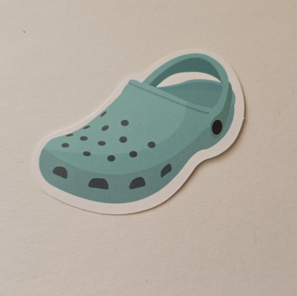 10/$10 Croc Sticker